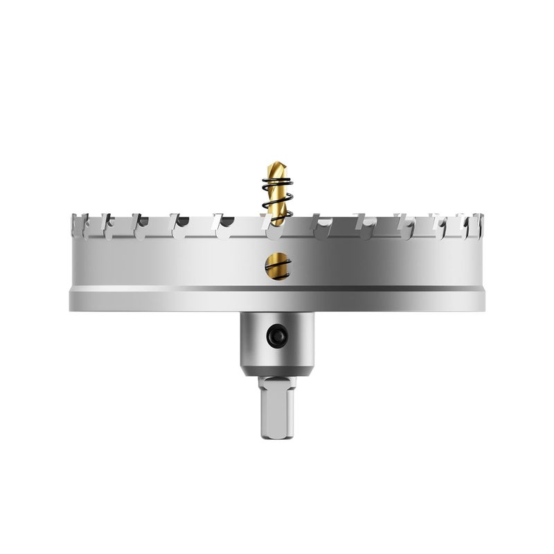 GSTK Upgraded Heavy Duty Carbide Hole Saw 150mm|5-29/32",Metal Steel Hole Saw Drill Bit,TCT Hole Cutter-Alloy Hardness Upgraded, Life Upgraded, Ideal for Stainless Steel, mild Steel, Iron, Copper,etc - Image 1